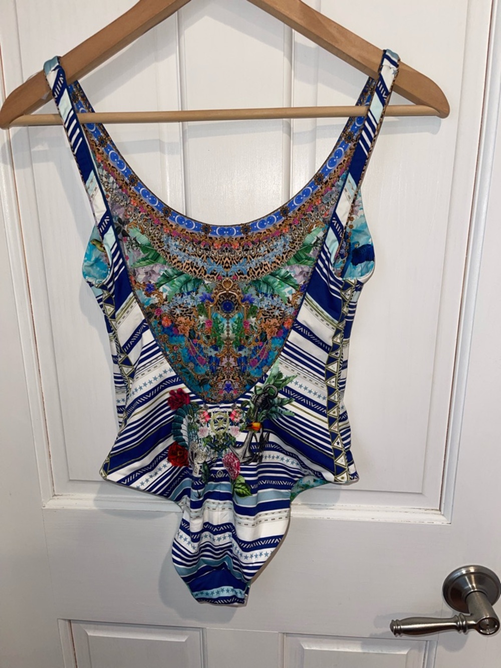 Camilla Moon Garden Reversible One-Piece Swimsuit - Multicolor - Picture 8 of 13
